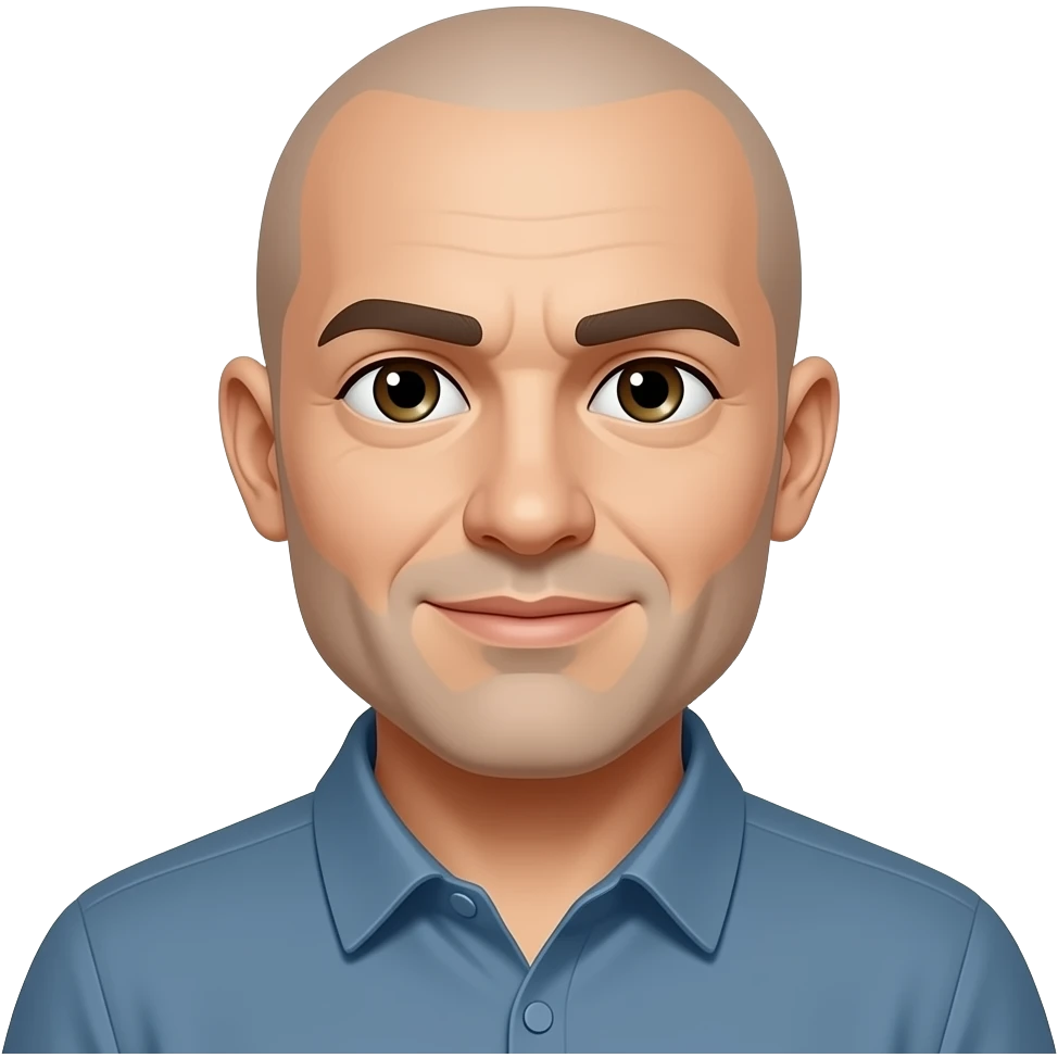 hombre calvo emoji