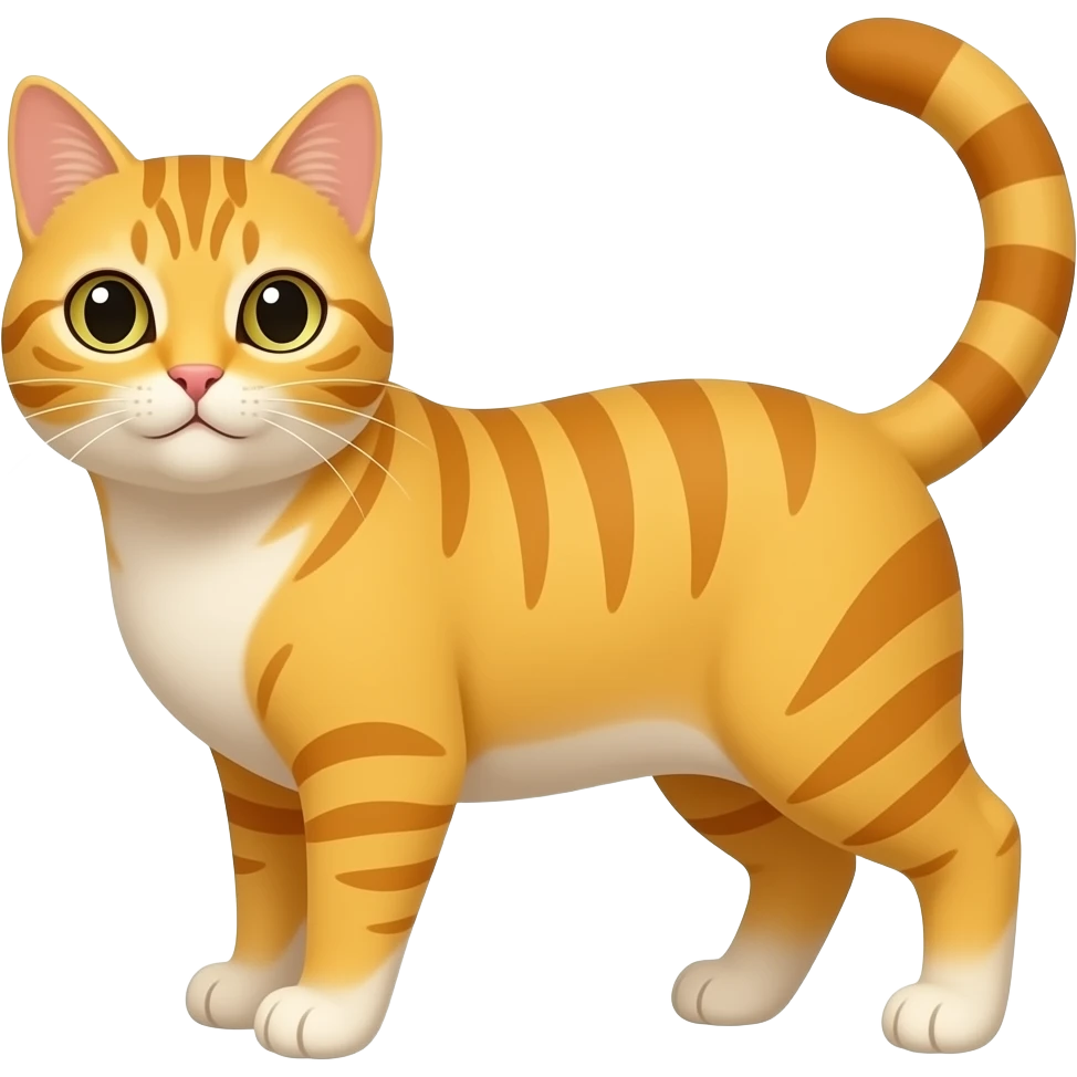 Yellow cat emoji