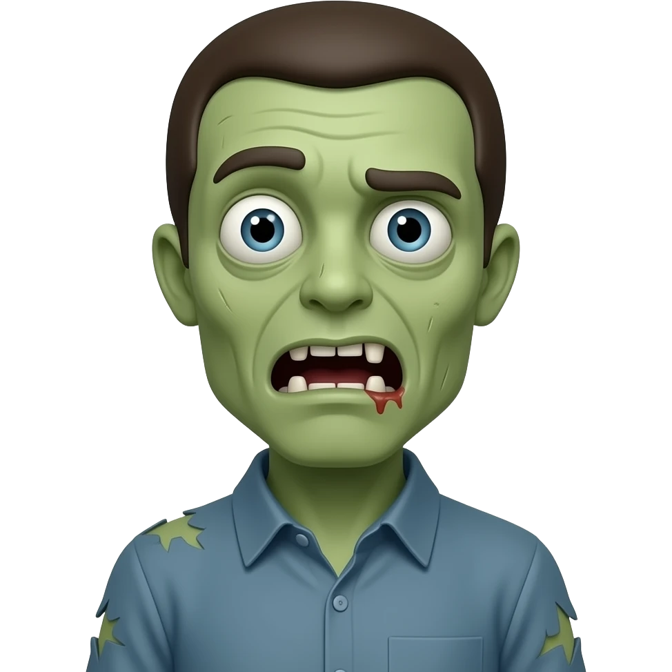 Zombie emoji