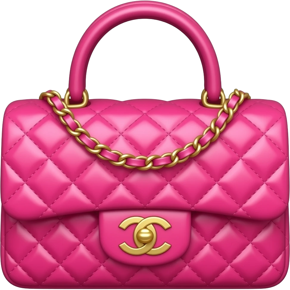 bright pink chanel bag emoji | AI Emoji Generator