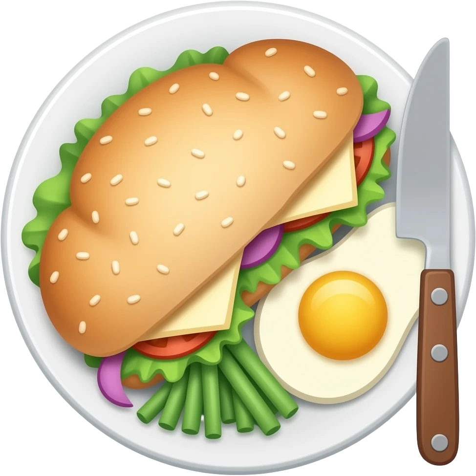 lunch emoji