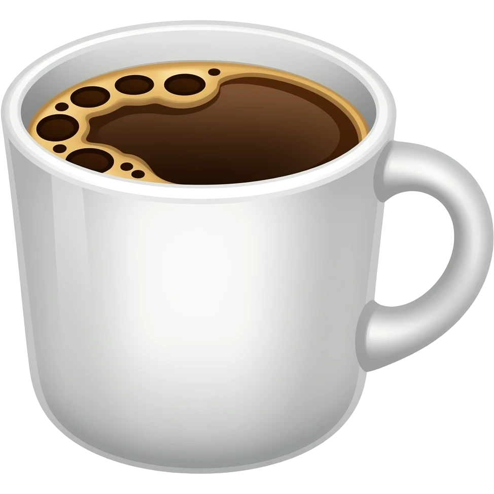 Soğuk kahve emoji