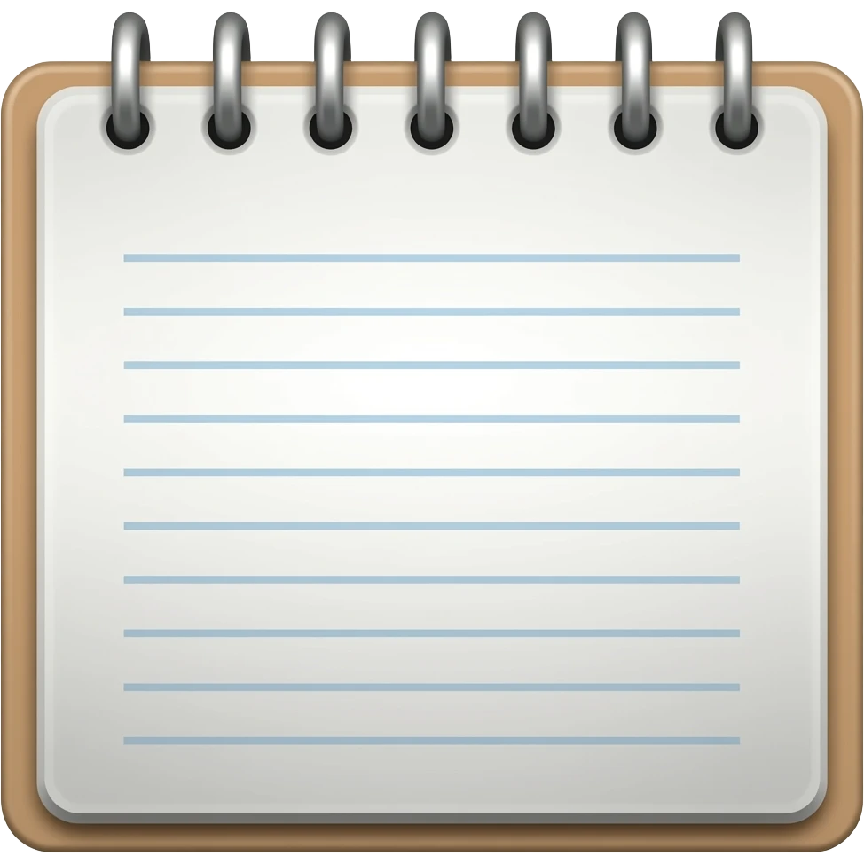 Notebook emoji