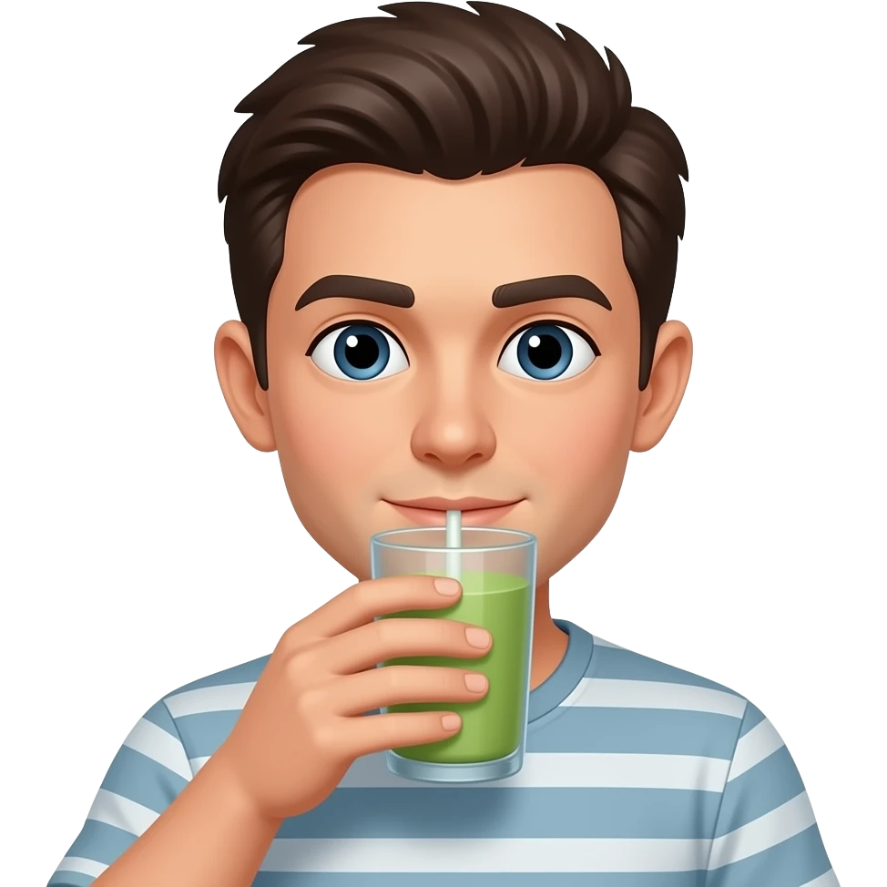 drinking matcha emoji