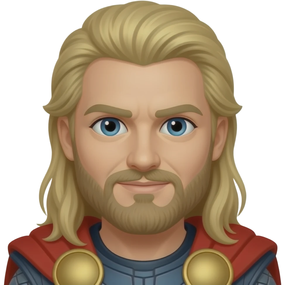 thor face only emoji