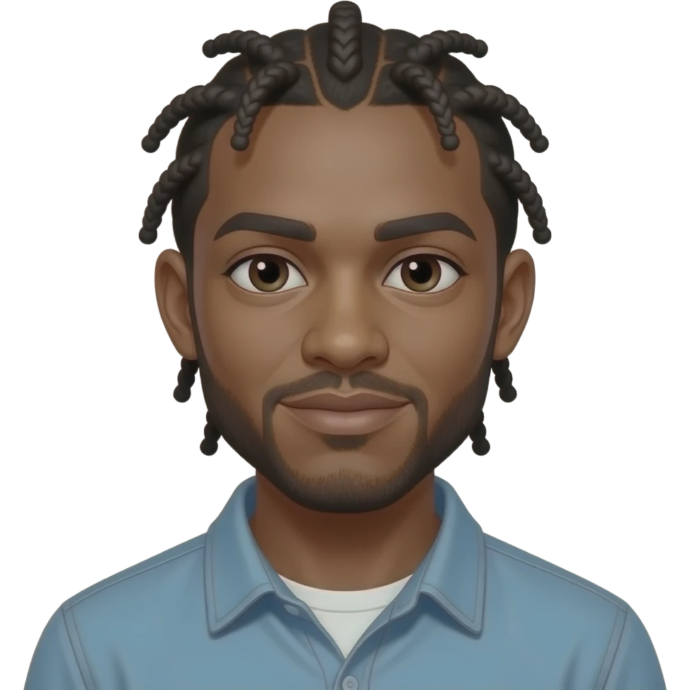 Man with Cornrows emoji