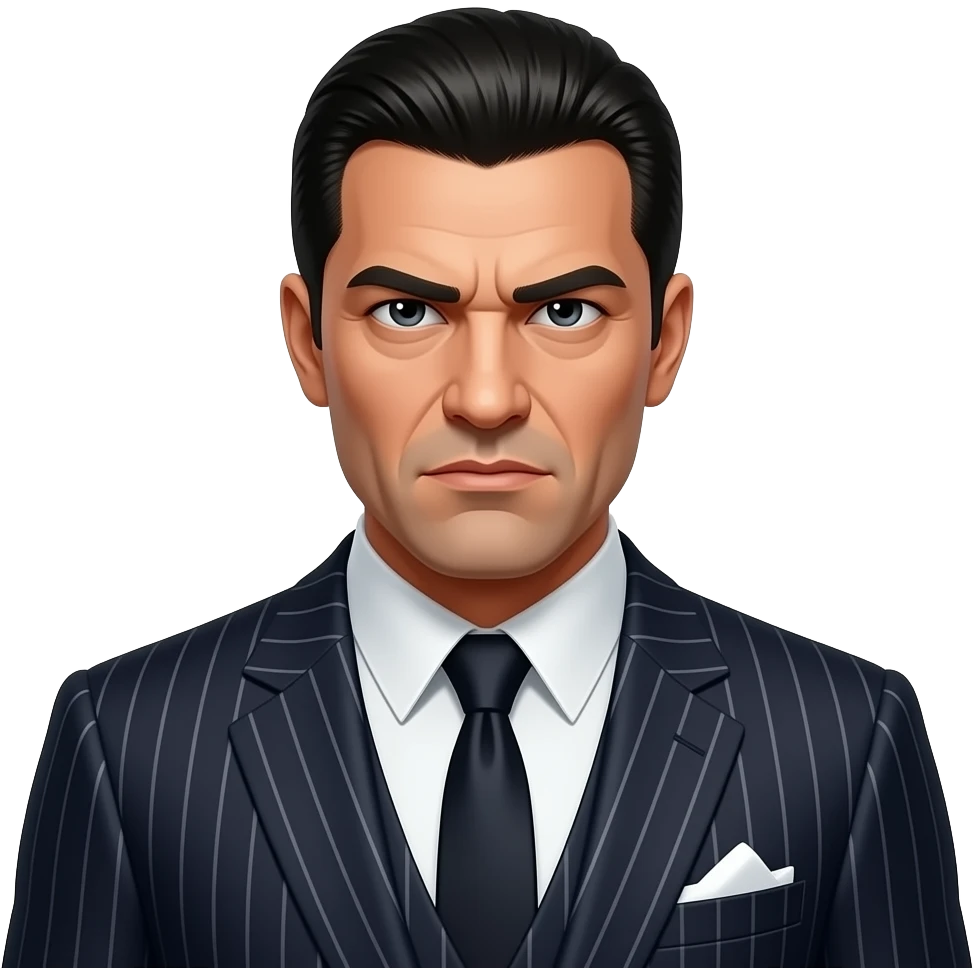 10. Mafia Marco     Smooth mafia boss threatening productivity. more italian looking like mafia boss emoji