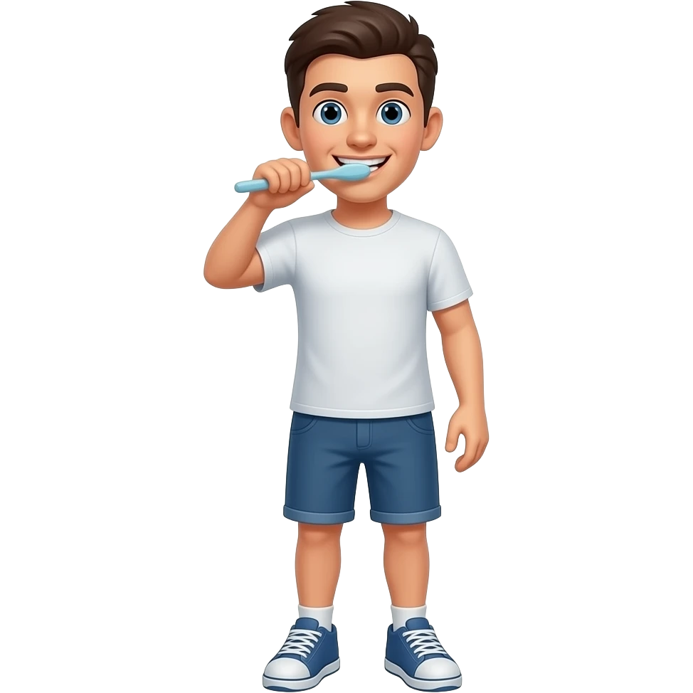 tooth brushing emoji