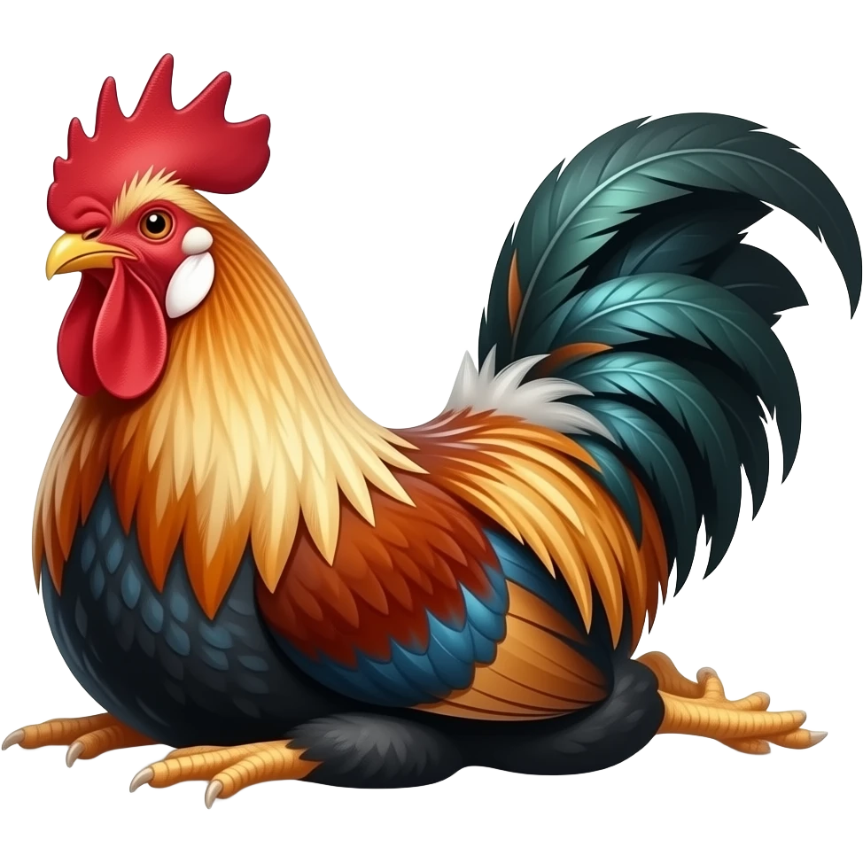 🐓🤥 emoji
