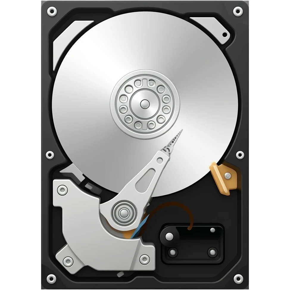 Computer part disk emoji