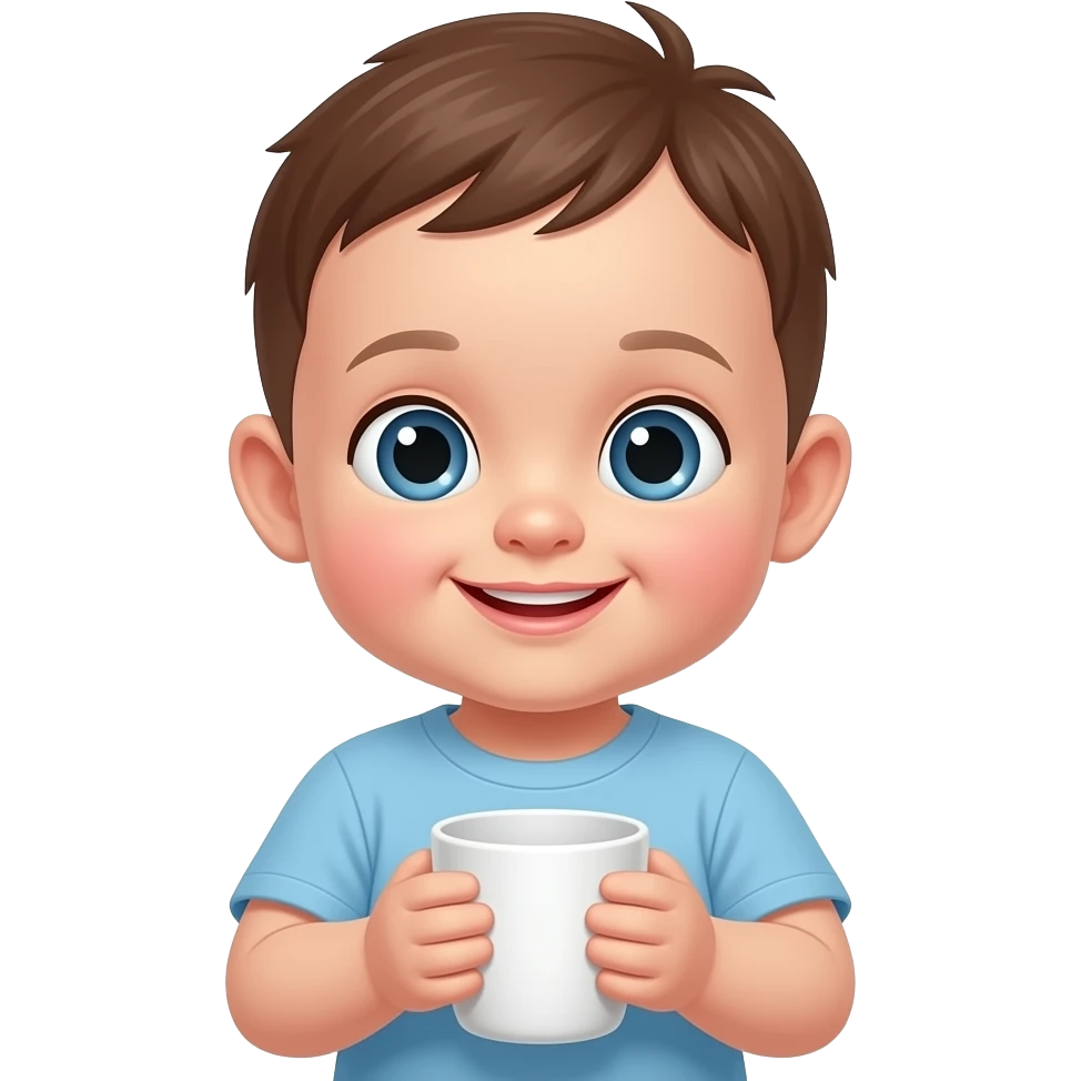 Babie Holding Cup emoji