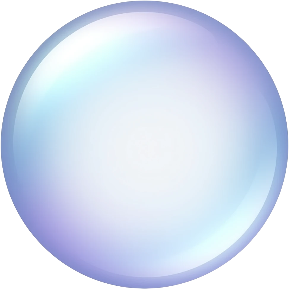 Soap bubble emoji
