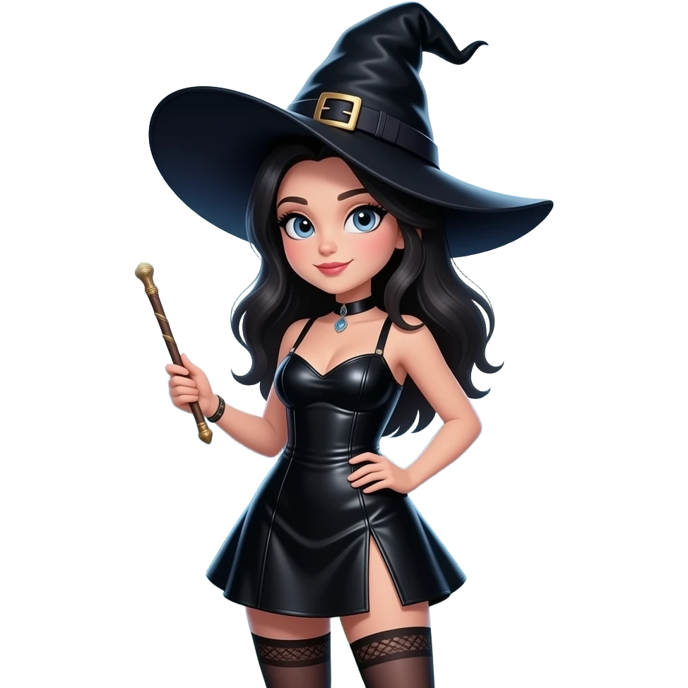 Bruxinha sexy emoji