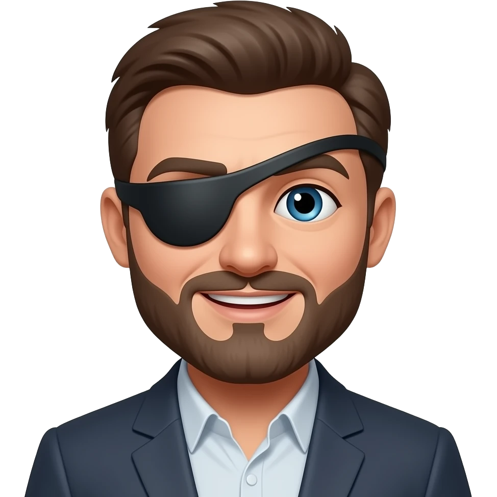 blind man emoji
