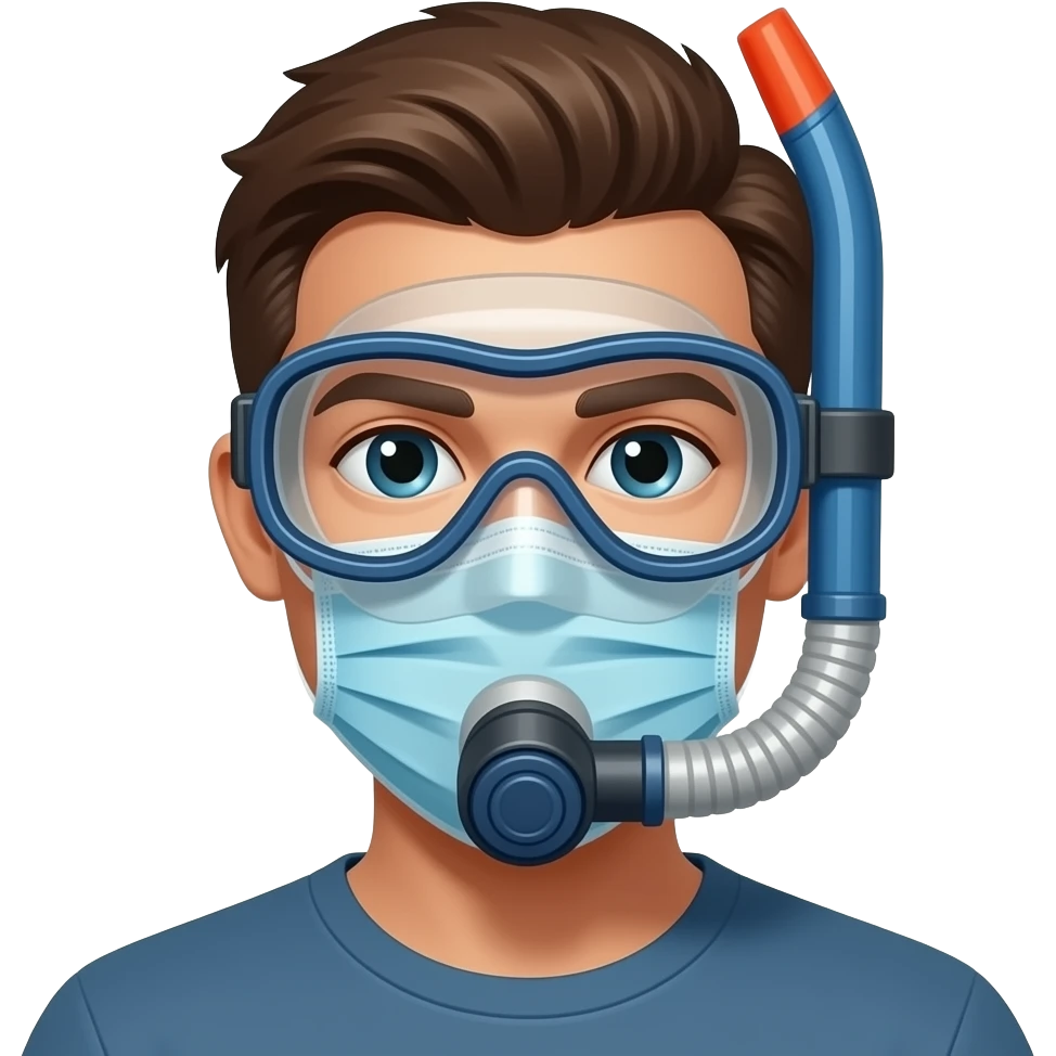 😷🤿 emoji