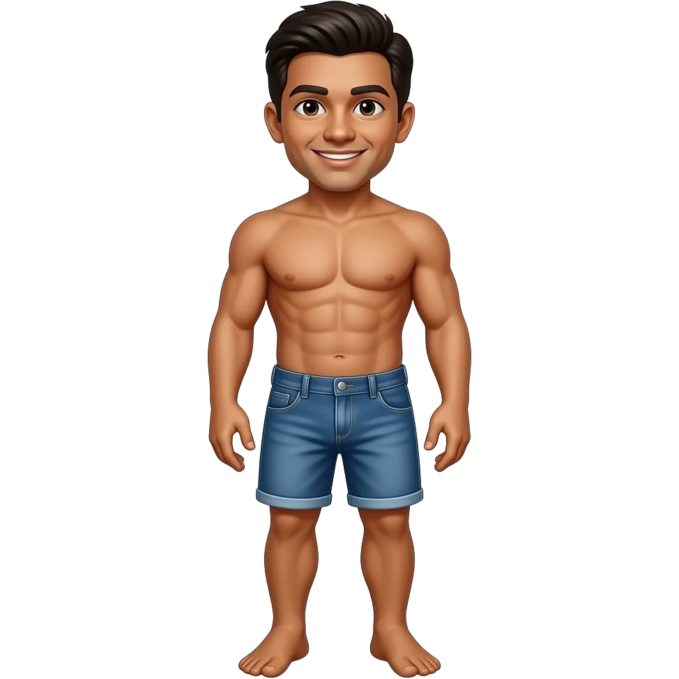 Enaldinho naked full body emoji