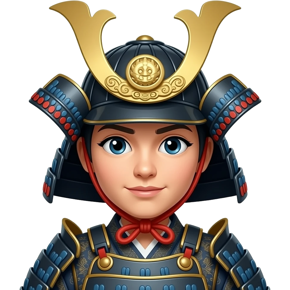 female ancient Samurai emoji