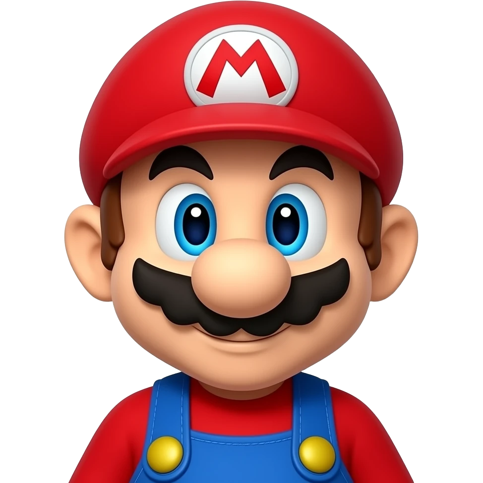 different perspective super Mario emoji