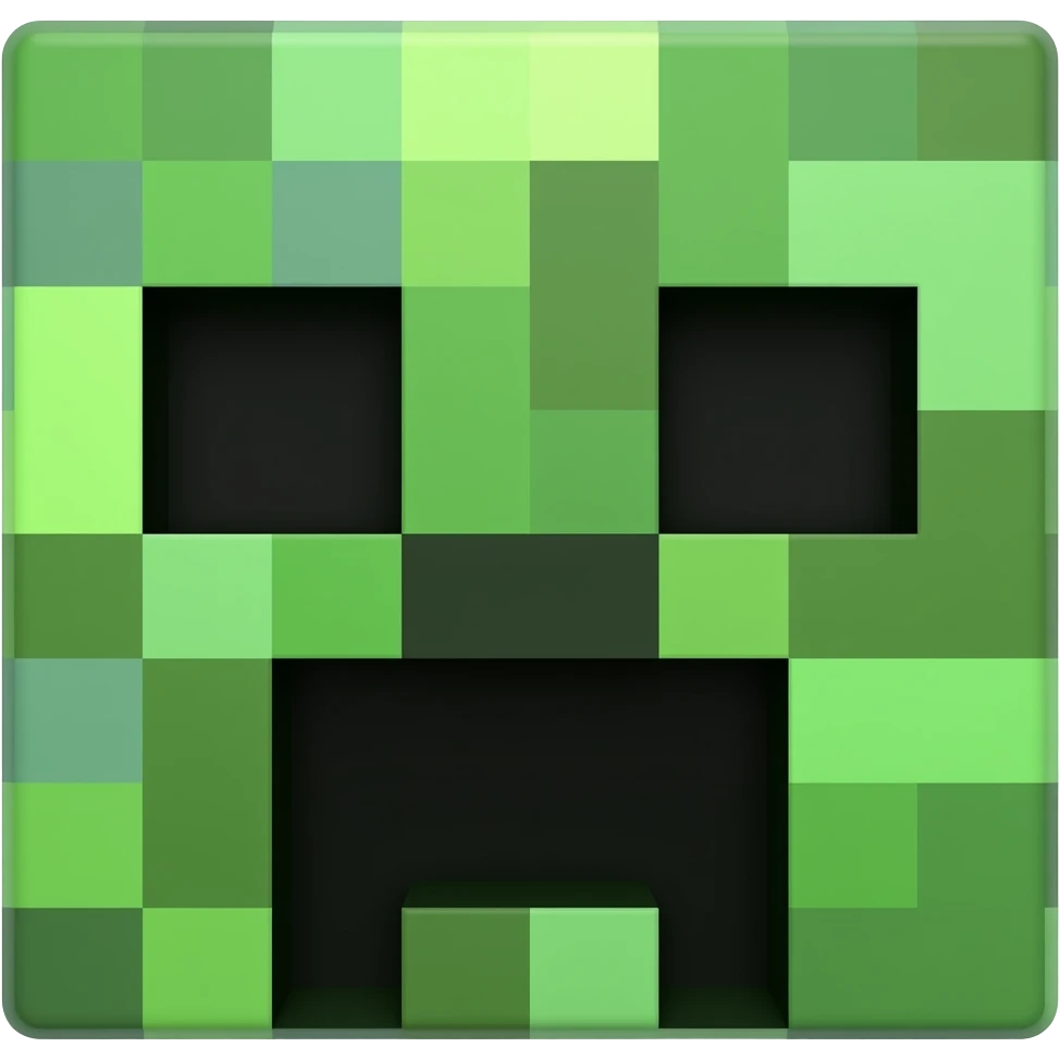 Minecraft creeper emoji