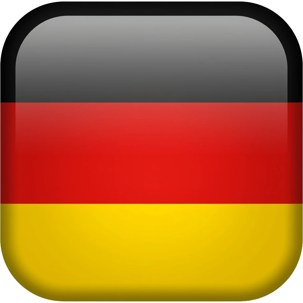 blurry germany flag square emoji