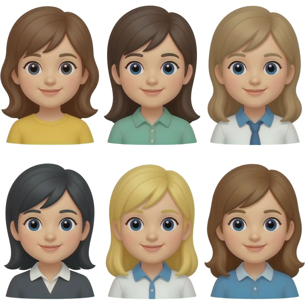 6 emoji