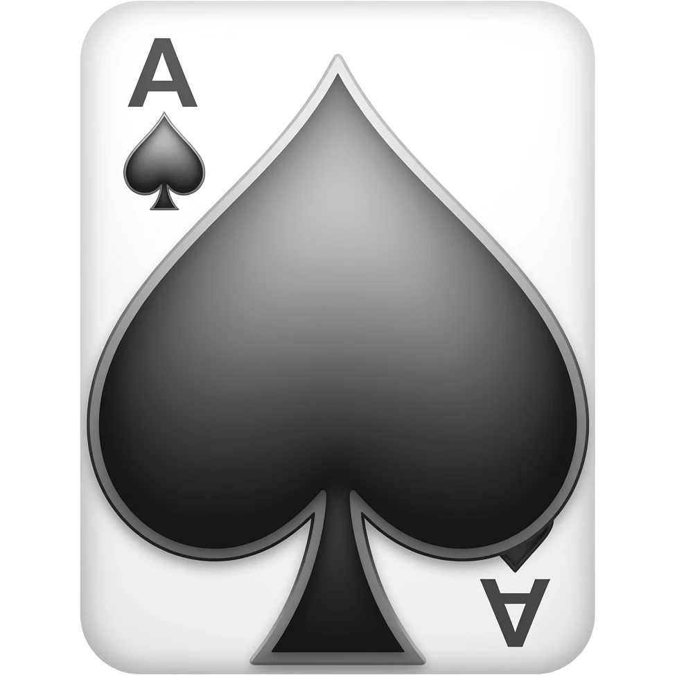 Ace card emoji