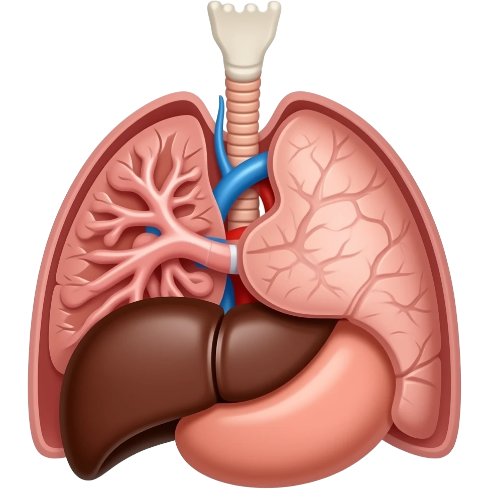 órganos del cuerpo humano emoji