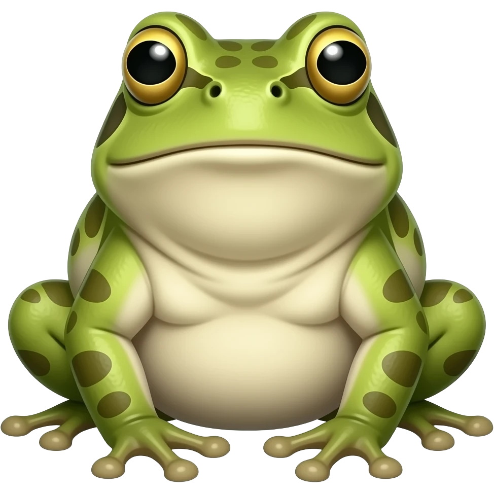 Toad frog emoji