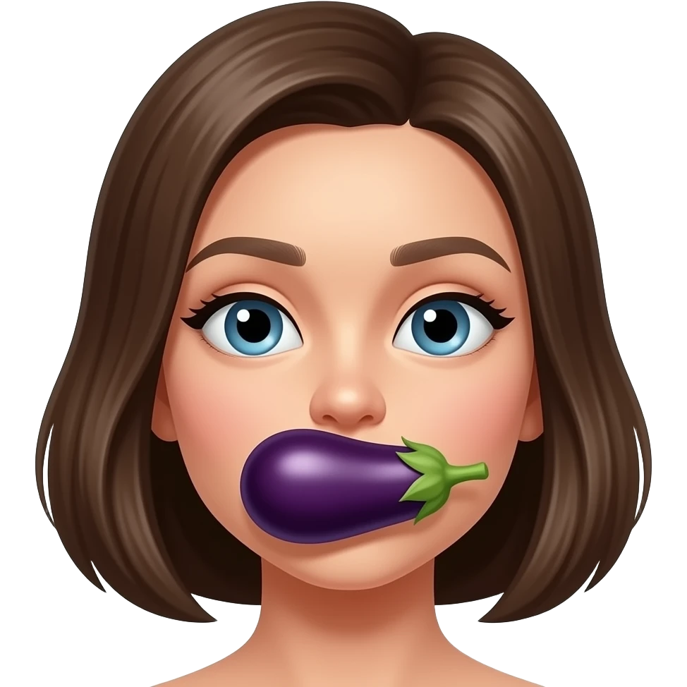 🍆💋👄 emoji