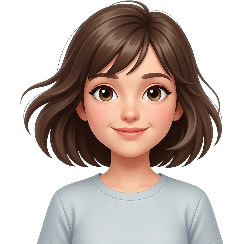 Blown girl standing emoji