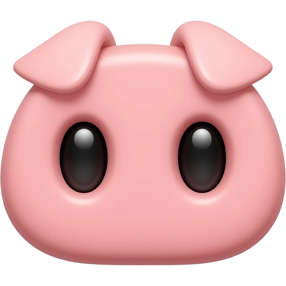 pig nose emoji