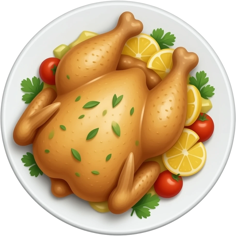Курица еда emoji