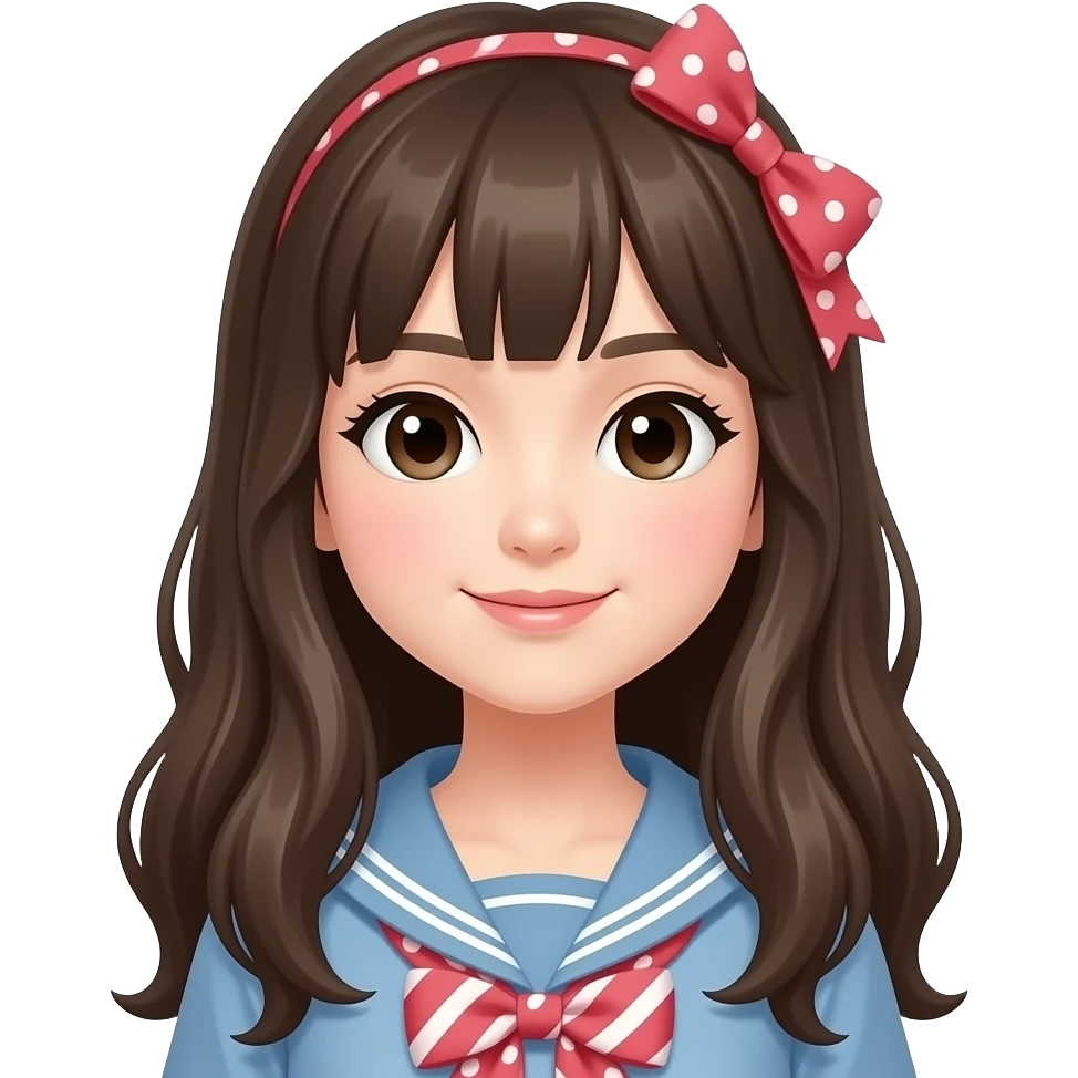 japan Kawai fashion woman emoji