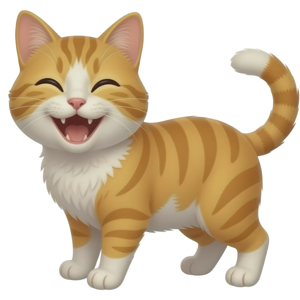 laughing cat emoji