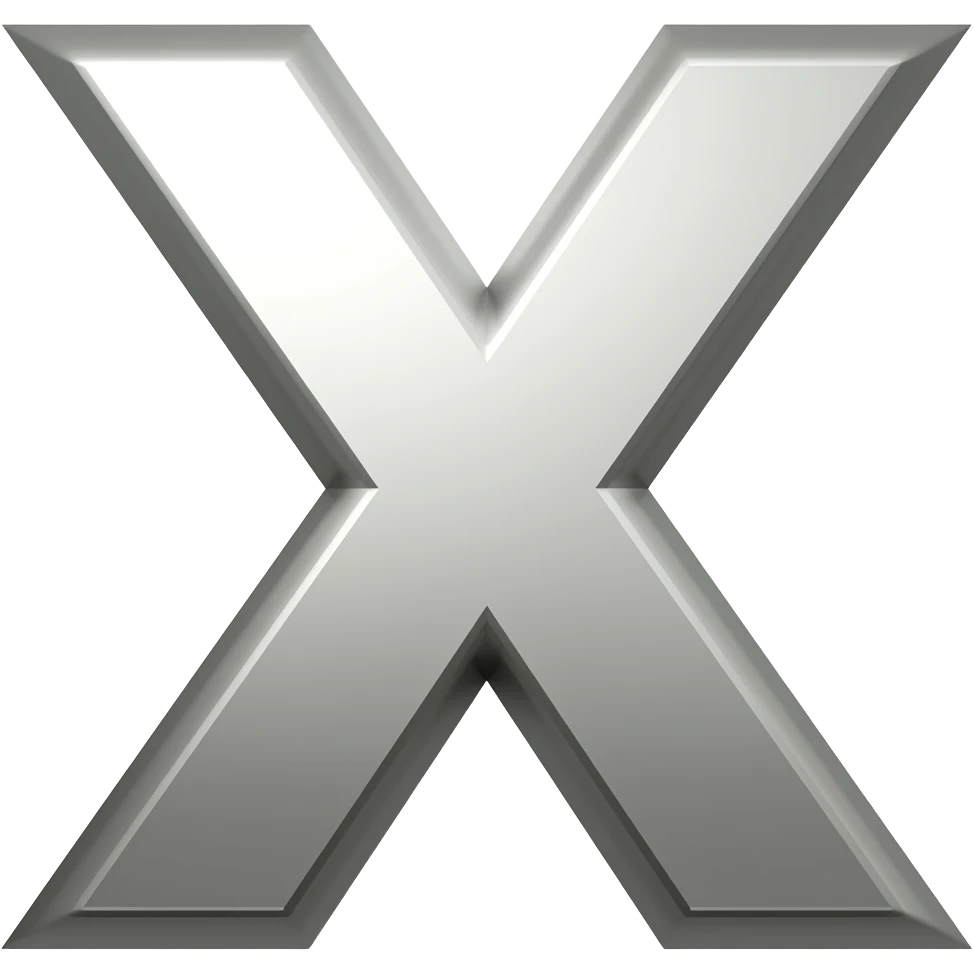 X emoji
