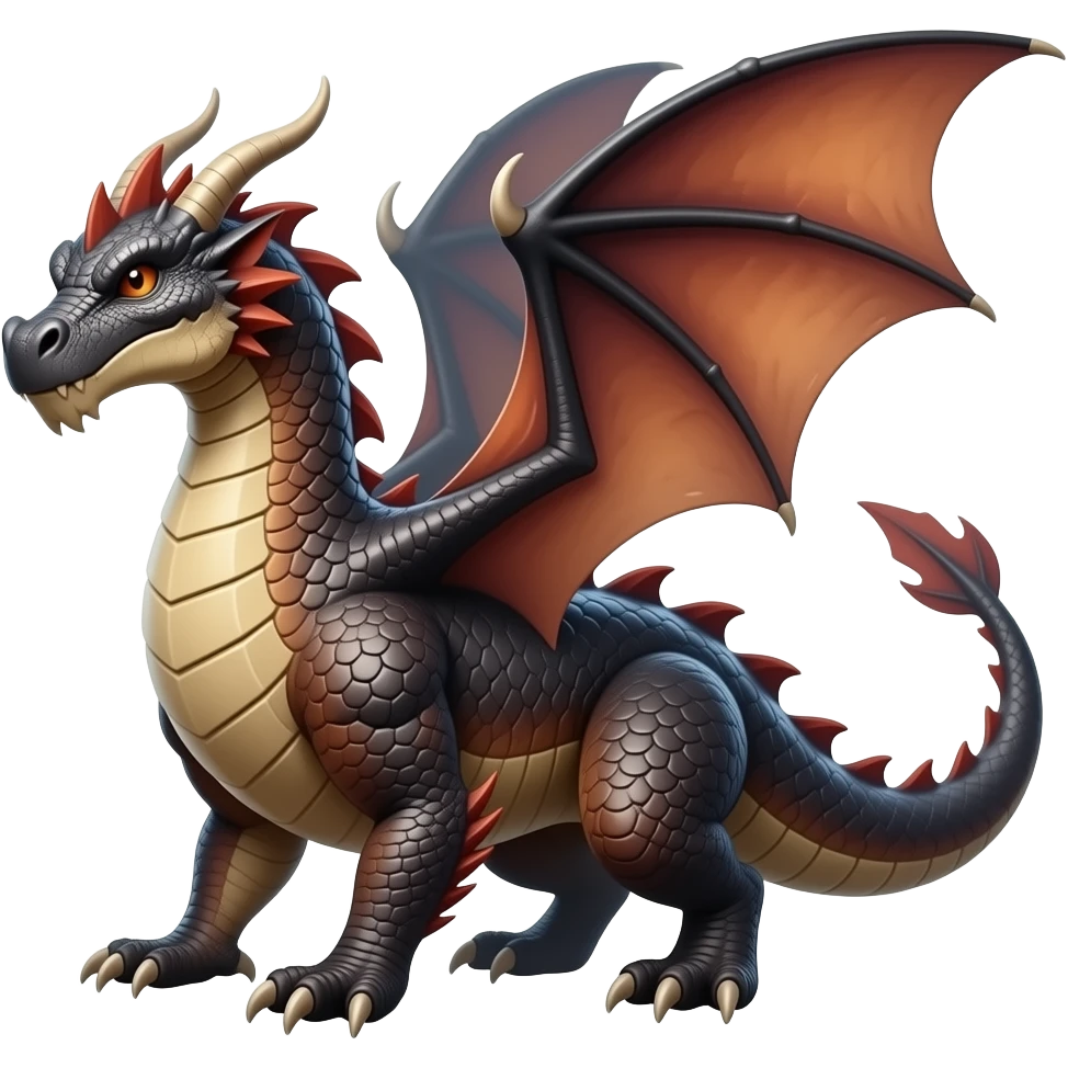 Mega dragon emoji