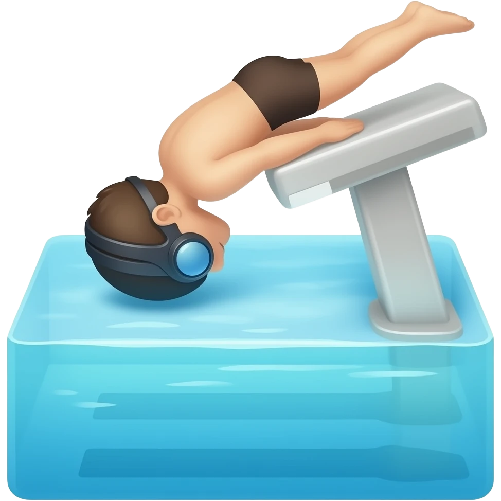 Diving board emoji