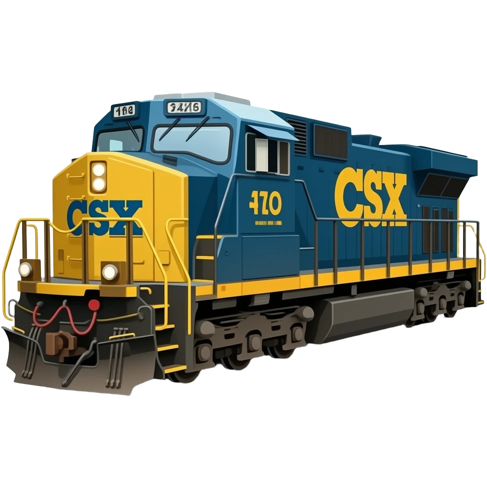 CSX train emoji