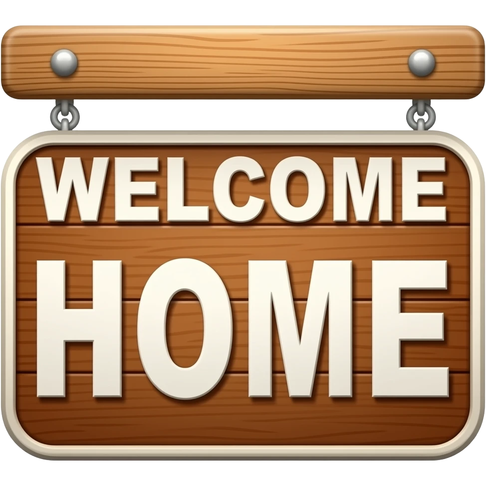 Welcome home emoji