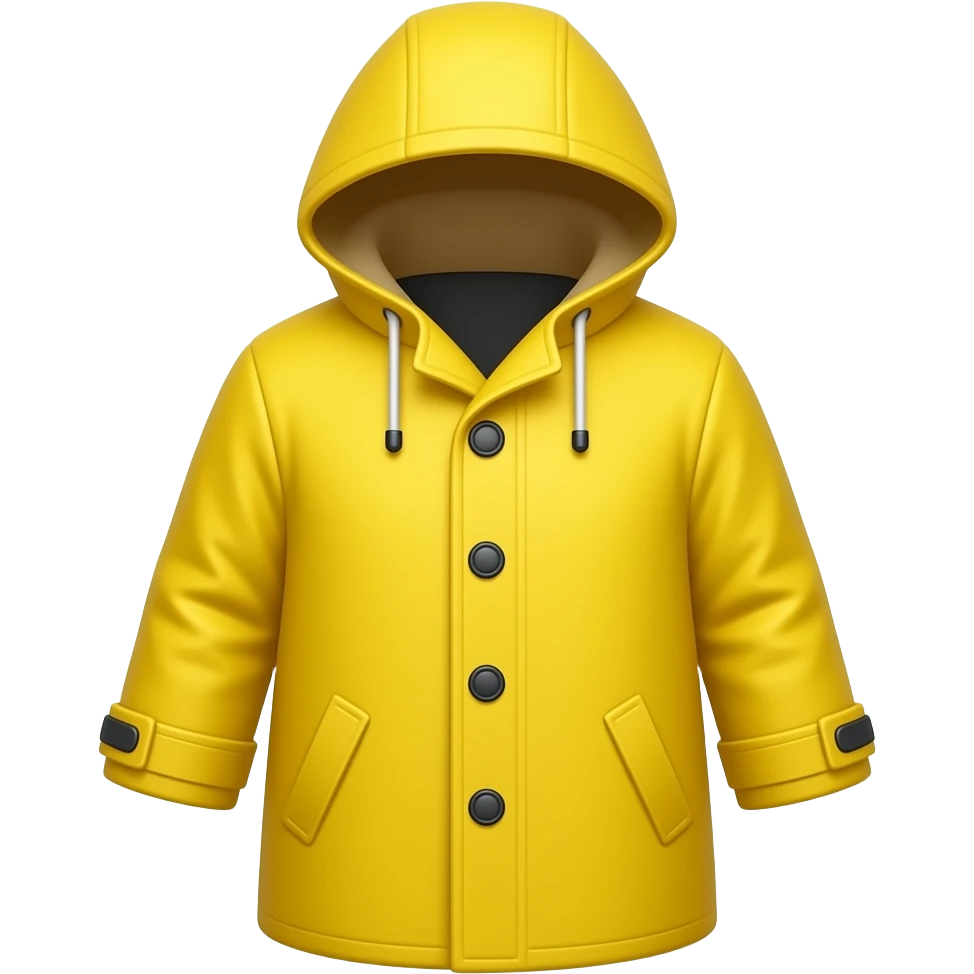 желтый дождевик emoji