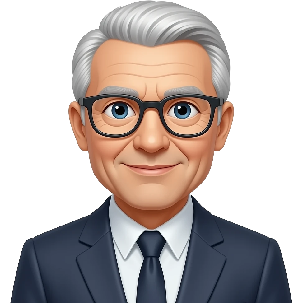 oldman with Glasses emoji