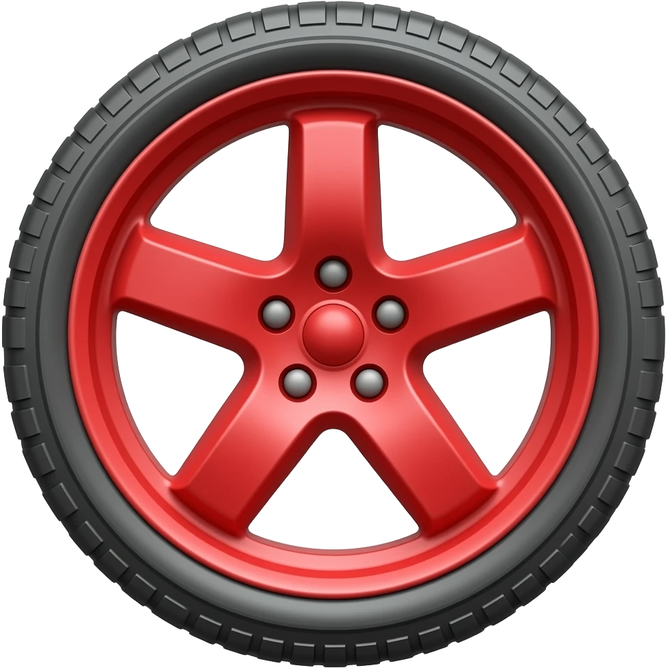 red Wheel emoji