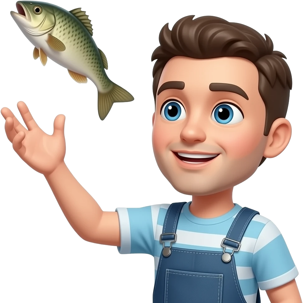 person who throws fish emoji
