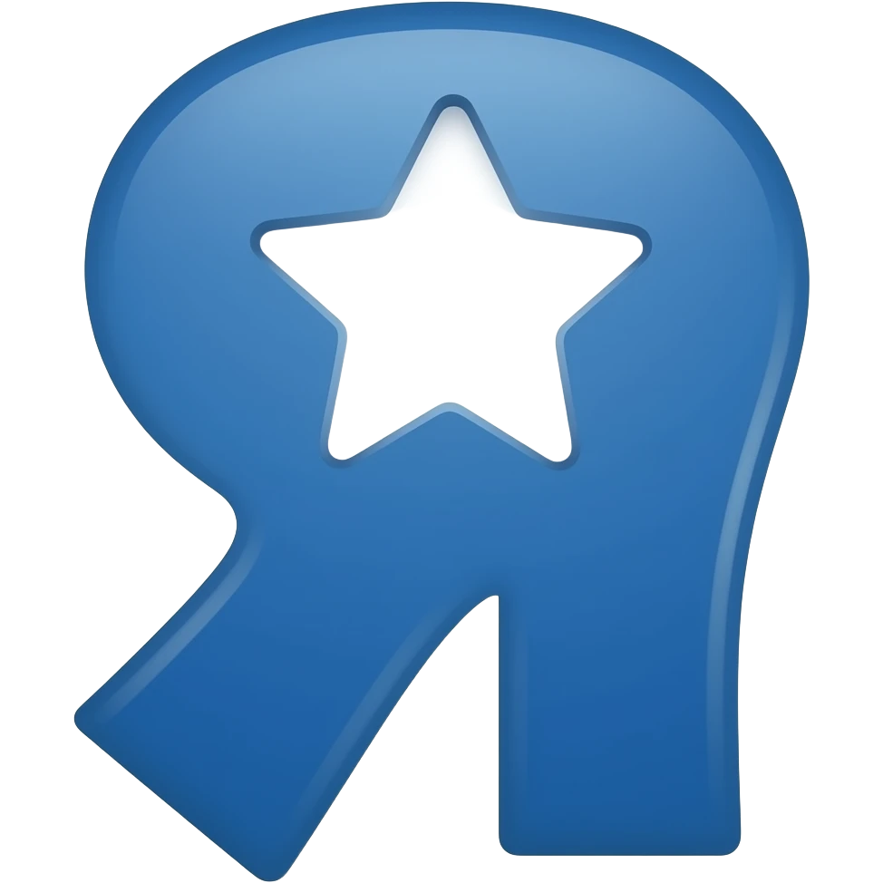 the r from the toysrus logo emoji