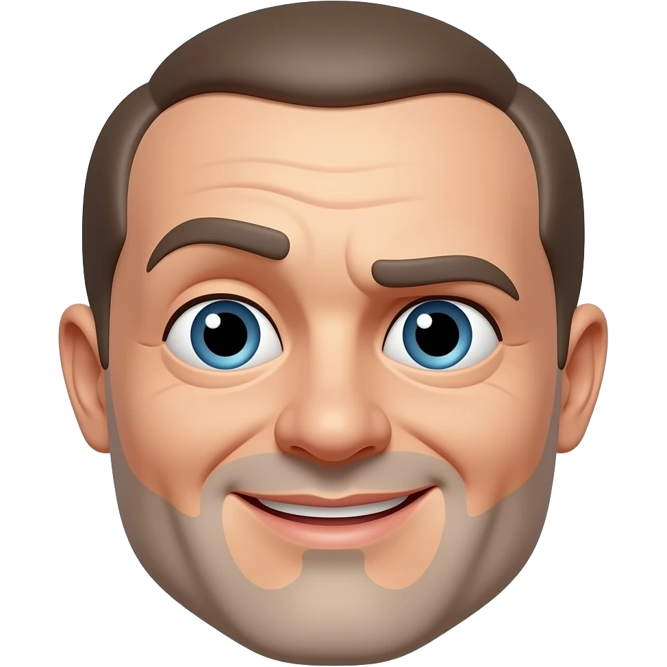 distorted face emoji