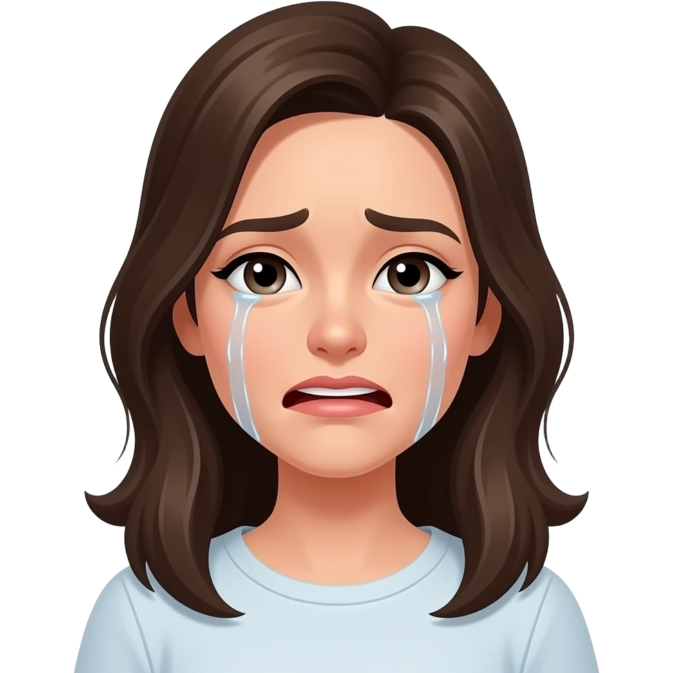 Habs crying womwn emoji