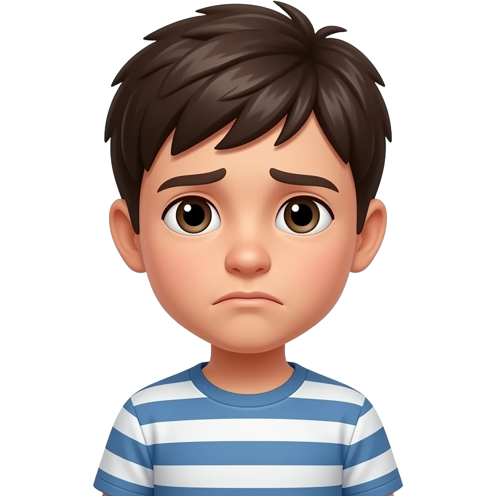 فتى  10 حزن emoji