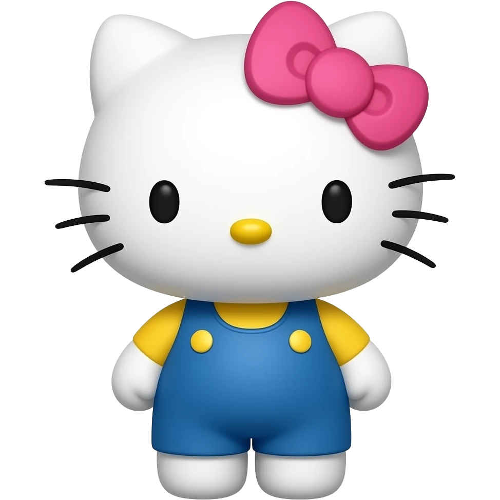 Hello kitty emoji