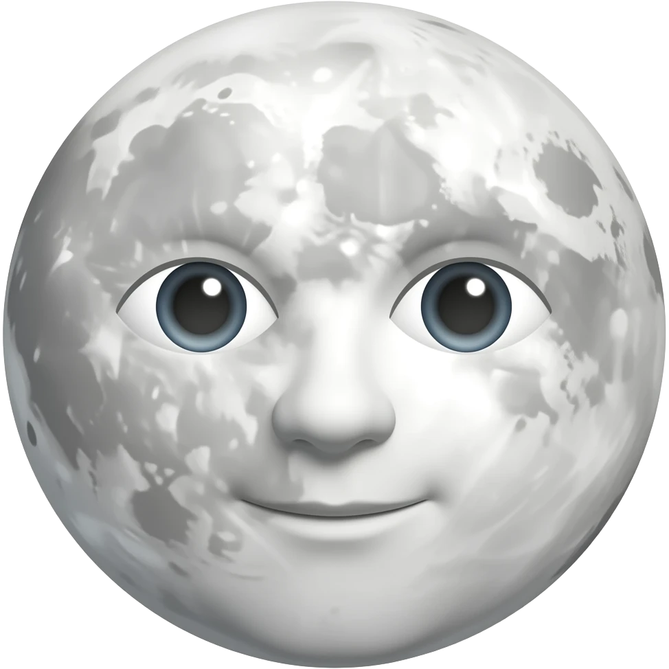 moon face emoji