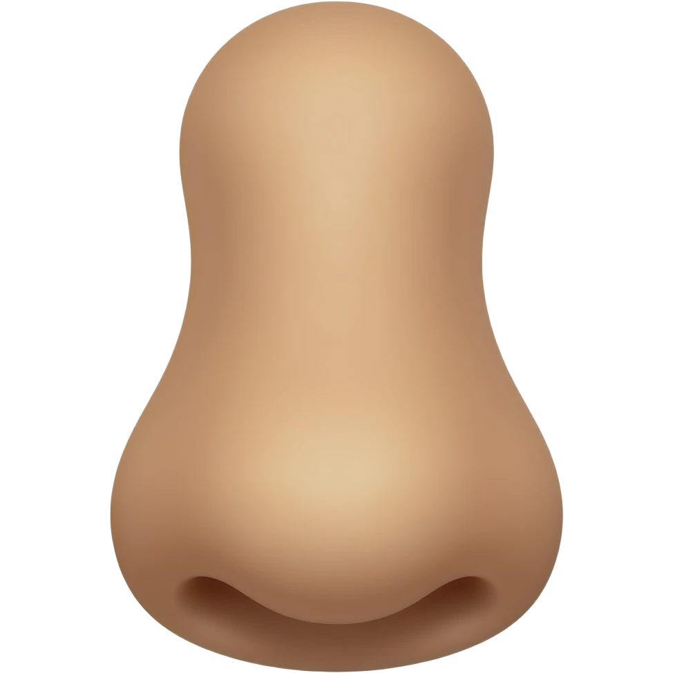 Plain bleeding nose emoji